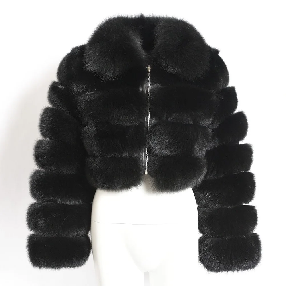 2021 Winter Artificial Fashion Furs Coat For Female Faux Mink Fake Fur Pelt Coats China Jacket Women Parka Furry Woman Clothing