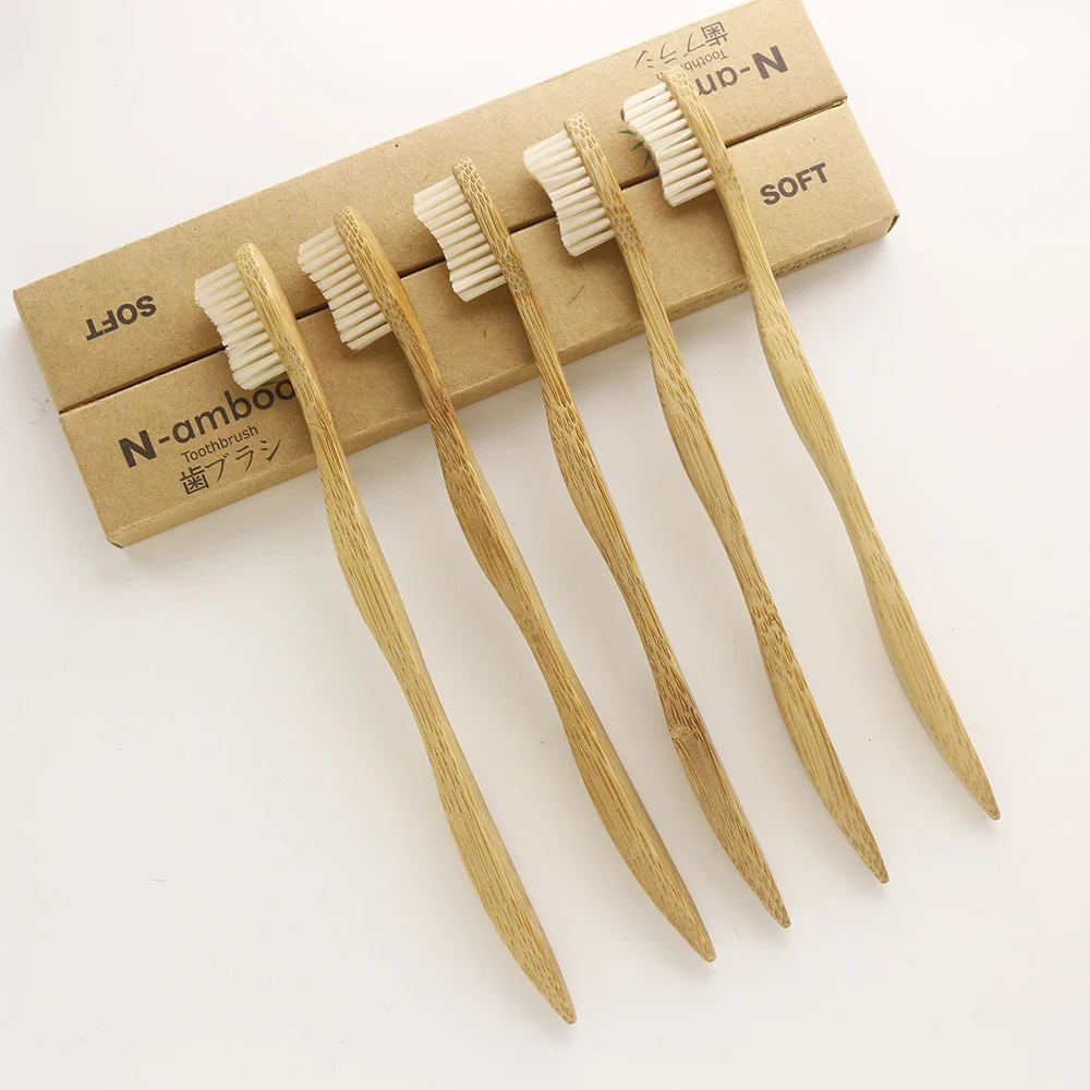 5 шт./упаковка бамбуковые зубные щётки | Красота и здоровье
