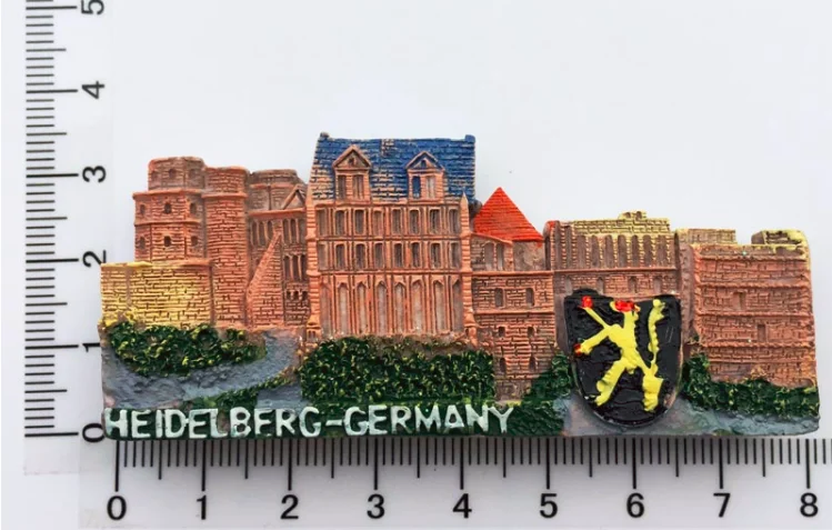 Немецкий магнит на холодильник Heidelberg Castle | Дом и сад