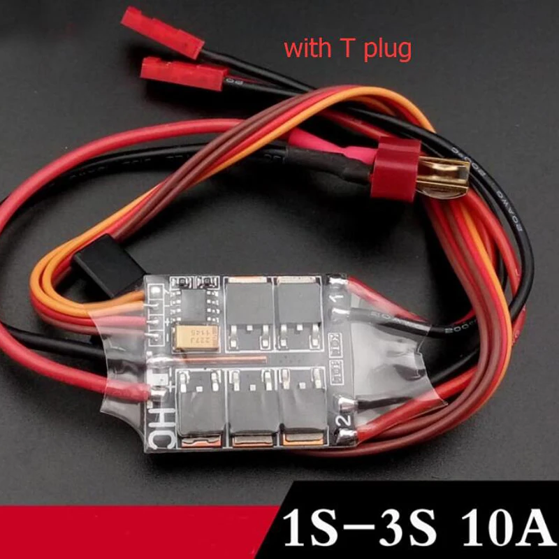 1S 3S 10A микро двухсторонний канальный ESC электрический регулятор скорости с