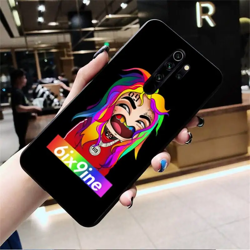 Мягкий резиновый чехол для телефона Redmi Note 9 8 8T 8A 7 6 6A Go Pro Max K20 6ix9ine gooba | Мобильные