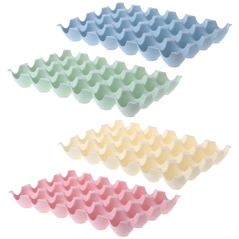 Коробка для яиц 24 ячейки Органайзер чехол хранения держатель кухонный