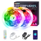 Светодиодная лента RGB 5050 SMD с поддержкой Wi-Fi и Bluetooth, 12 В