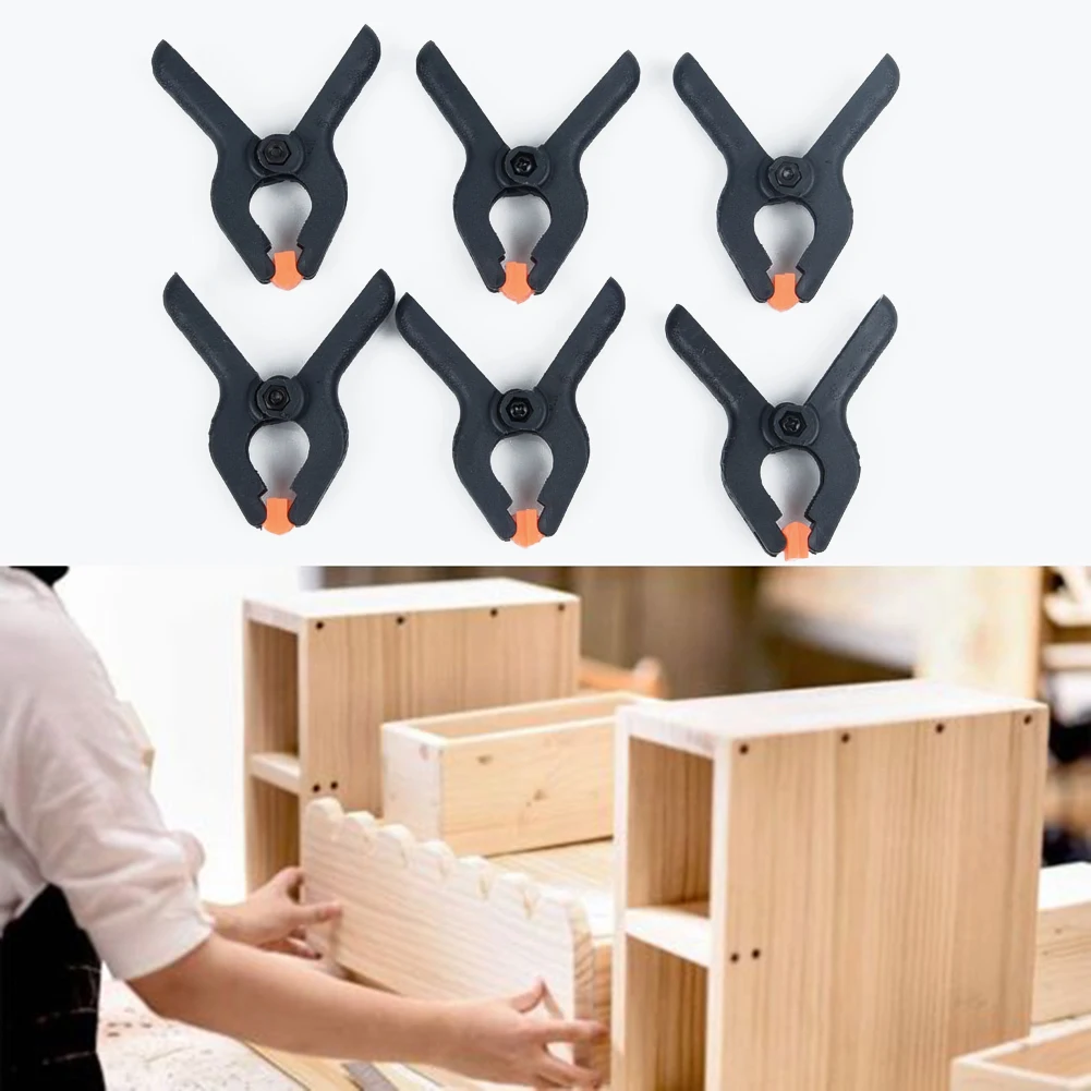 

6PCS 2inch Plastic Nylon Toggle Clamps For Woodworking Clip Photo Studio Clamp