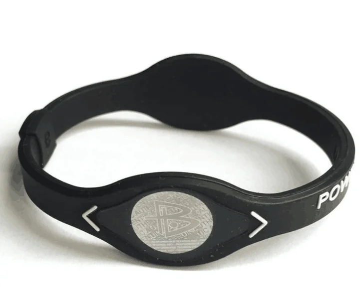 100PCS Hologram Bracelets Men's Sport Nutrition Silicone Power Wristband Rubber Bracelet Energy Balance Bangle Women | Украшения и