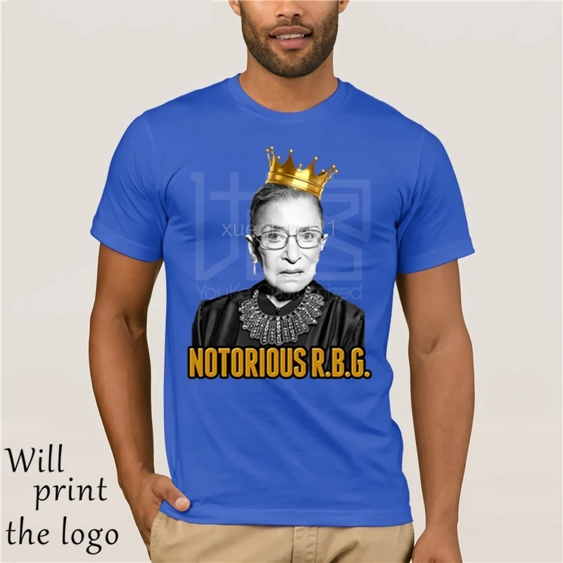 Мужские топы в стиле унисекс Ruth Bader гинсбург мужские модные футболки для клубов -