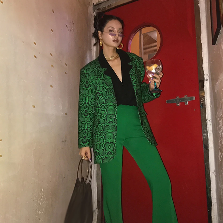 Блейзер Женский офисный с длинным рукавом на кнопках 2020 | Женская одежда