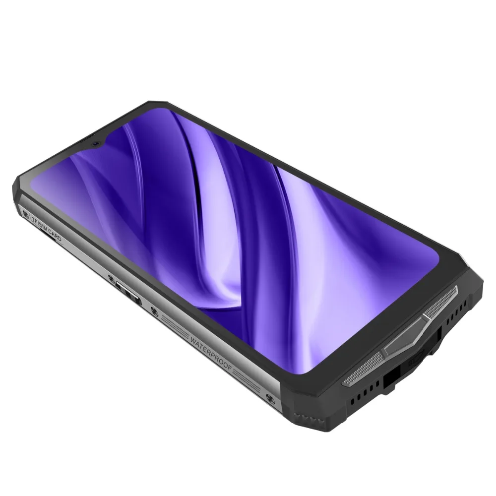 Blackview BV9100 IP68 Водонепроницаемый 6,3 дюймов 4 Гб ОЗУ 64 Гб ПЗУ MT6765V Восьмиядерный Android 9,0 NFC 13000 мАч 30 Вт Быстрая зарядка смартфон