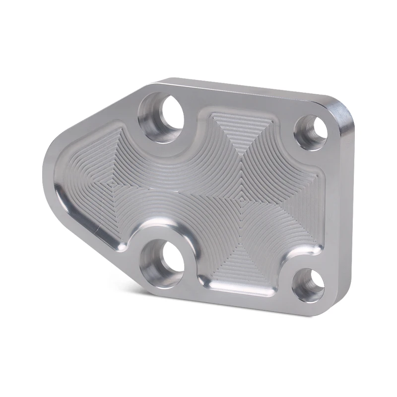 Маленький Блок для Chevy заготовка блок топливного насоса алюминиевая пластина Sbc