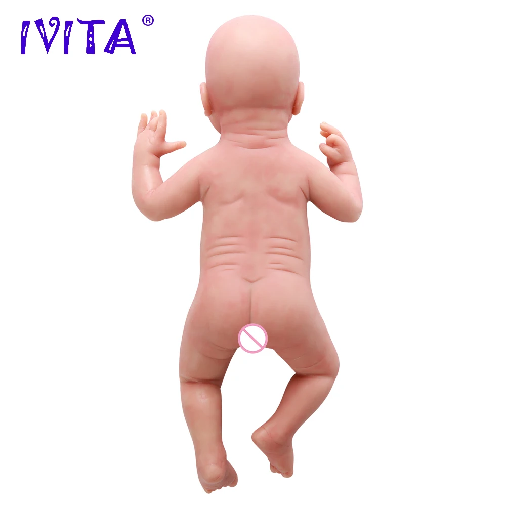 IVITA WG2014, 46 см(18 дюймов), 3,93 кг, силиконовая игрушка для девочек, в комплекте с одеждой
