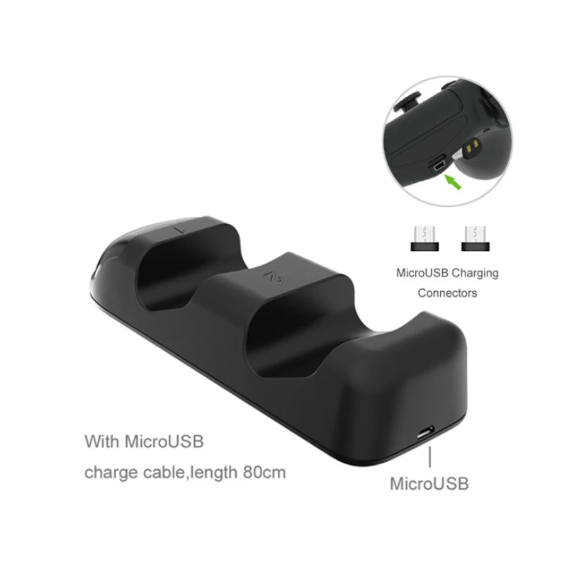 PS4 Accessories For Controllers Charging Station/Dock LED Indicator Charger for Playstation Dualshock 4 Joystick | Электроника