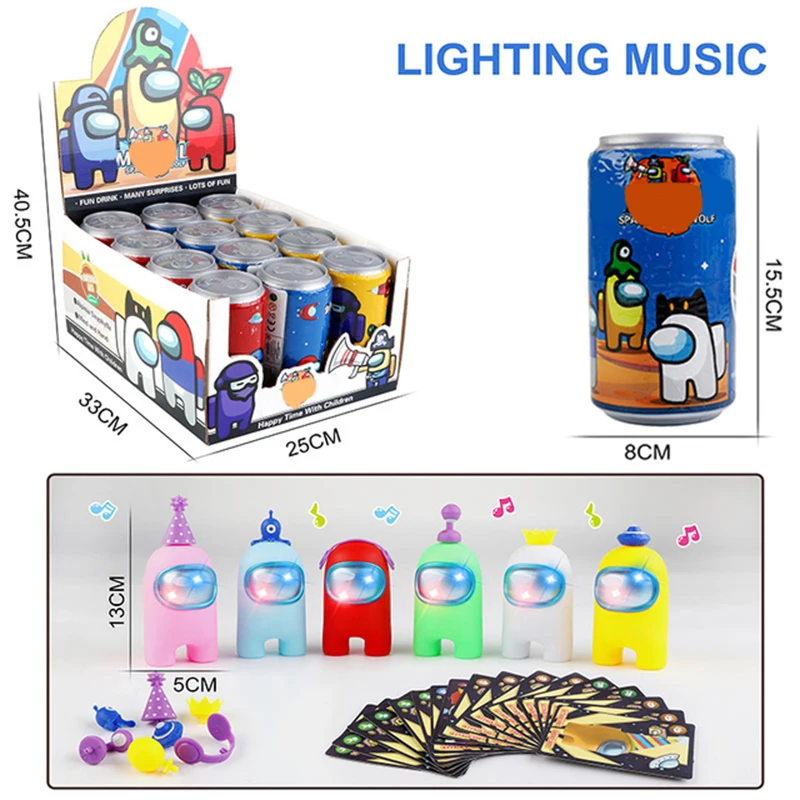 

Amg on Us Action Figure light Toys AMUS cars 12cm Deformable Toys For Children Figures Toys Amonging Us Model PVC Kids Gifts