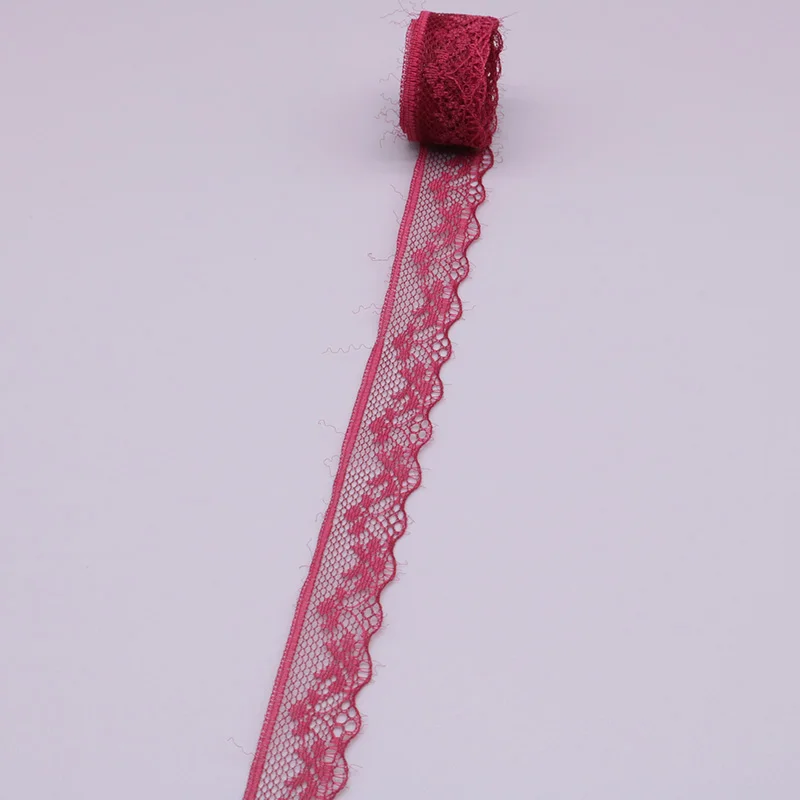 Лента кружевная с вышивкой 10 ярдов 20 мм | Дом и сад
