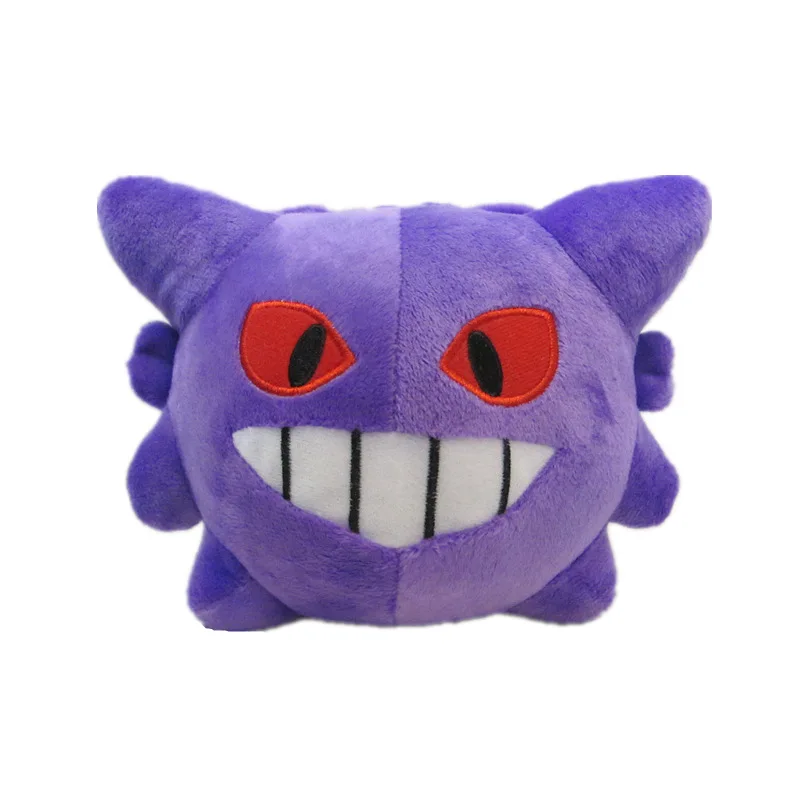 

10pcs/lot 10cm Plush Toys Gengar Movie Plush Stuffed Toys Doll Wholesale
