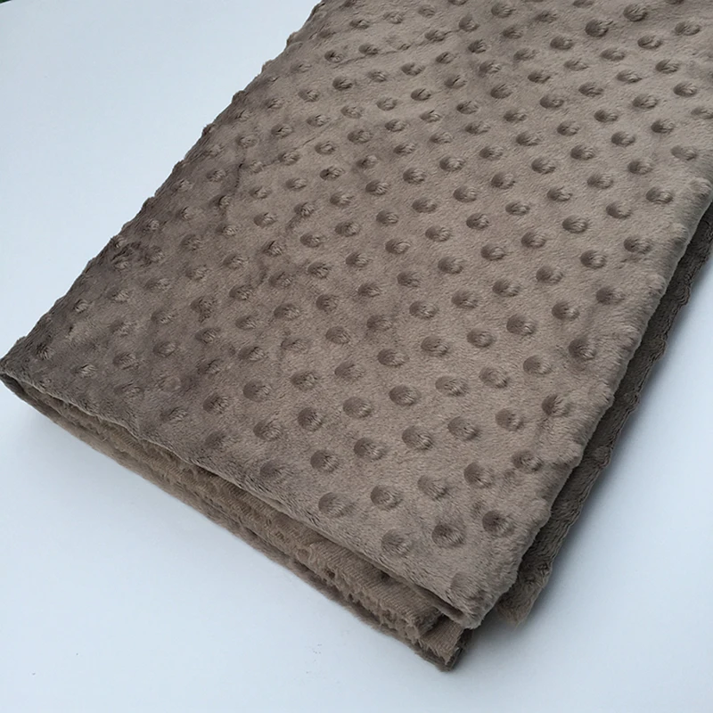 25 Colors Ultrasoft Minky Fabric 1 Meter Bubble Polyester Micro Mink Bedding Blanket Cushion Mattress Tpy Sewing Material | Дом и сад