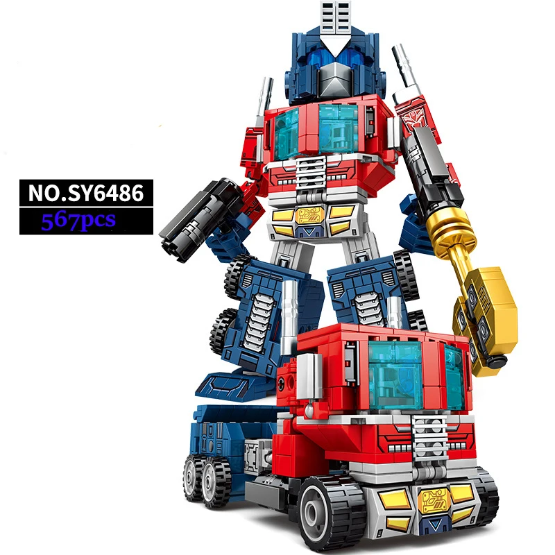 

Новинка 2020, робот-трансформер, грузовик, механический автомобиль, строительные блоки, эксперт-техника, модель автомобиля, бойфренд, игрушки ...