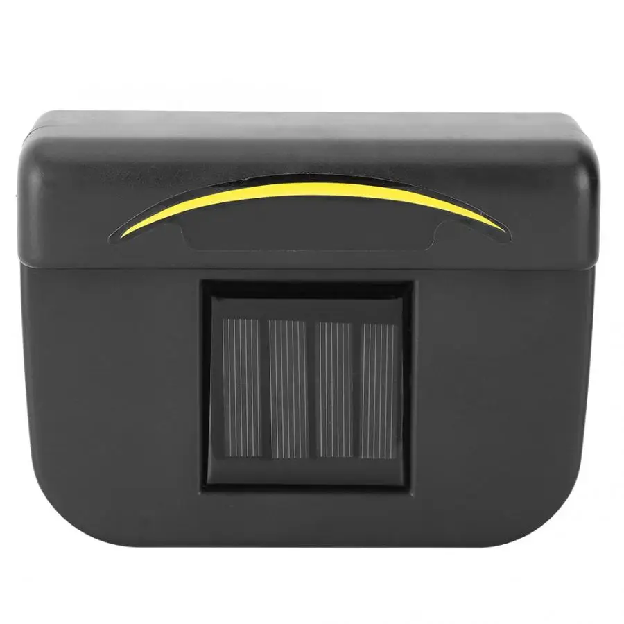 Автомобильный охлаждающий вентилятор на солнечных батареях вентиляционный для