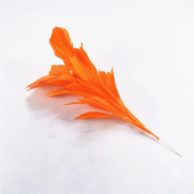 1 букет гусиных перьев цветок свадебные корсажи перья фазана для рукоделия