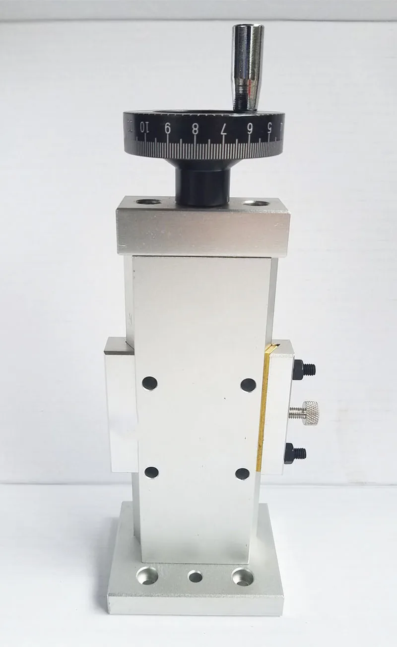 GF9040E Precision Vertical Slide Table Screw Carriage Z Axis Linear Dovetail One-Dimensional Sliding Wide 90 Stroke 40MM |