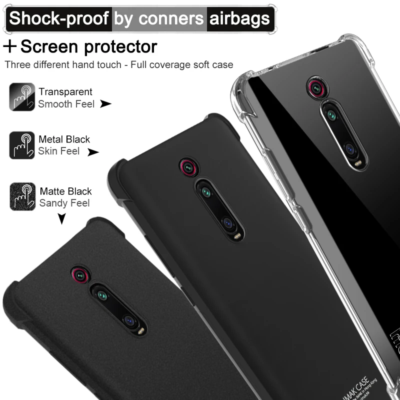 IMAK кристально прозрачный чехол для Xiaomi mi T9 чехол mi 9 T Pro 9 Pro 5G 360 Защитный чехол Xiaomi mi 9 T чехол mi 9t mi 9 T mi 9 Lite