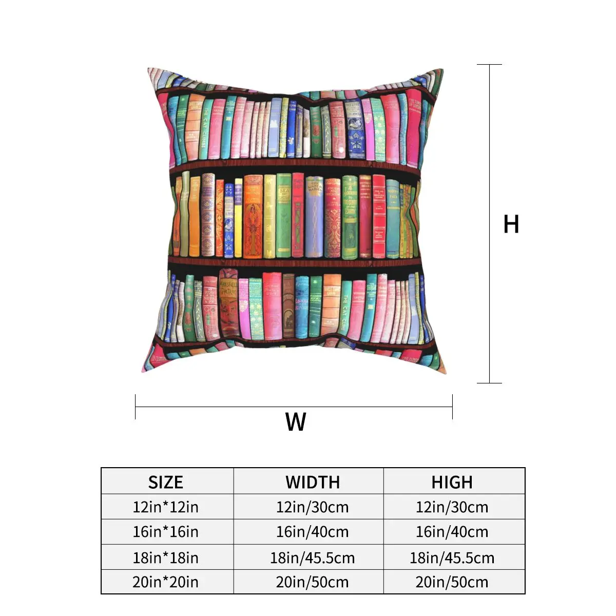 Книжный червяк антикварные книги подушка чехол креативная Декоративная Подушка