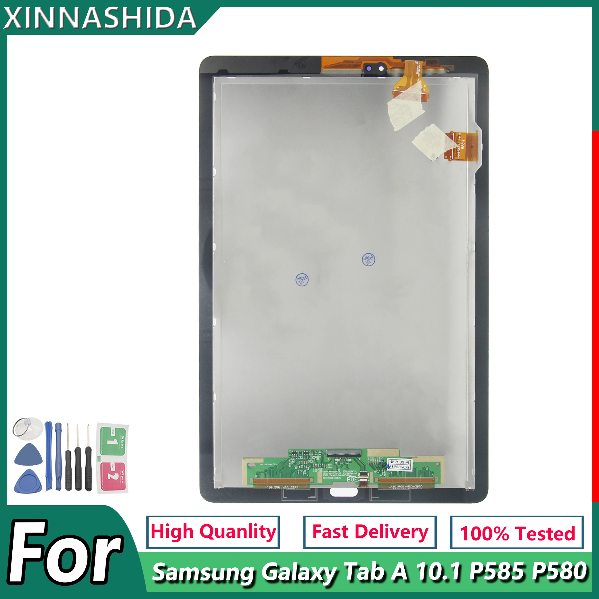 ЖК-дисплей для Samsung Galaxy TAB A 10 1 дюйма 2016 телефона P580 P585 сенсорный экран дигитайзер