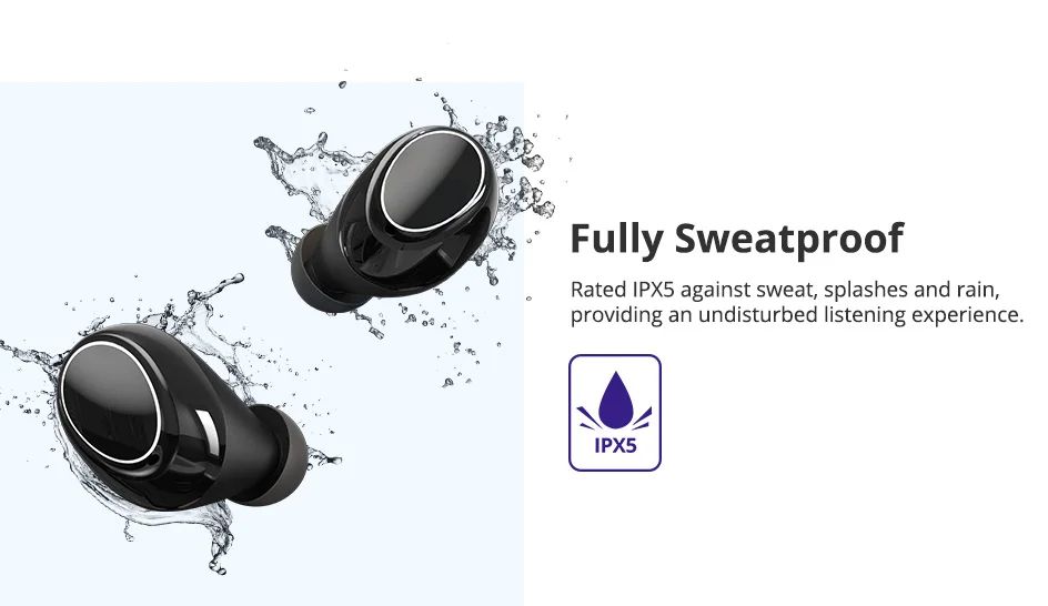 Регулятор громкости Tronsmart Onyx Neo Bluetooth наушники APTX TWS Беспроводные наушники с чип Qualcomm 24H Playtime шумоподавление