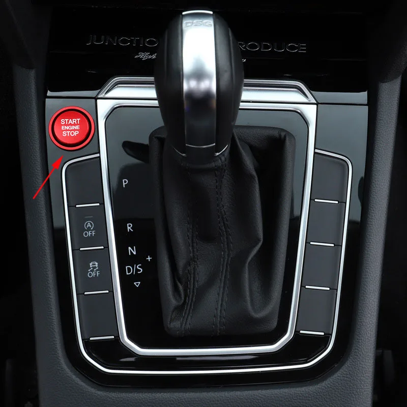 

For VW New Magotan B8 Teramont New Passat CC modified one-key start decorative stickers ignition switch ring sticker
