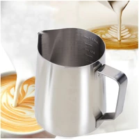 stainless steel milk frother pitcher espresso coffee barista craft coffee latte cappuccino milk cream cup for coffe appliance