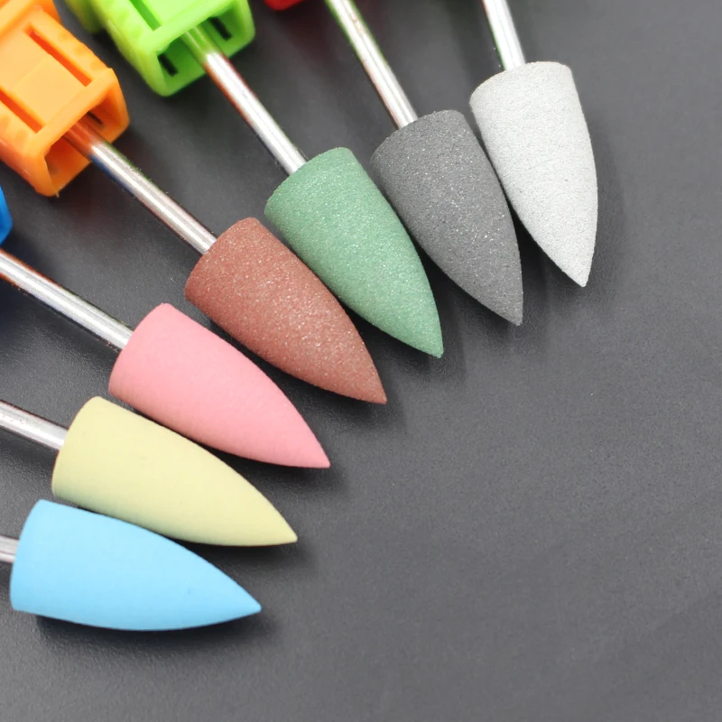 Гибкая пилка для полирования ногтей ASWEINA полировальная резиновая Насадка