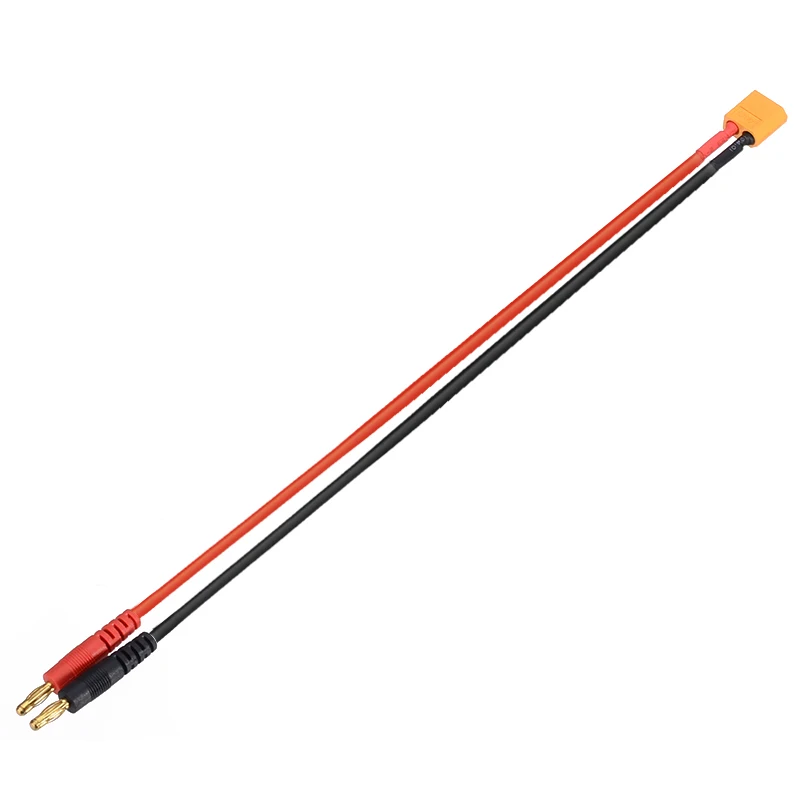 1 шт. XT60 штекер до 4 мм разъемы линия 12AWG/14AWG зарядный кабель 15 см/30 см литиевая батарея баланс зарядки адаптер линия