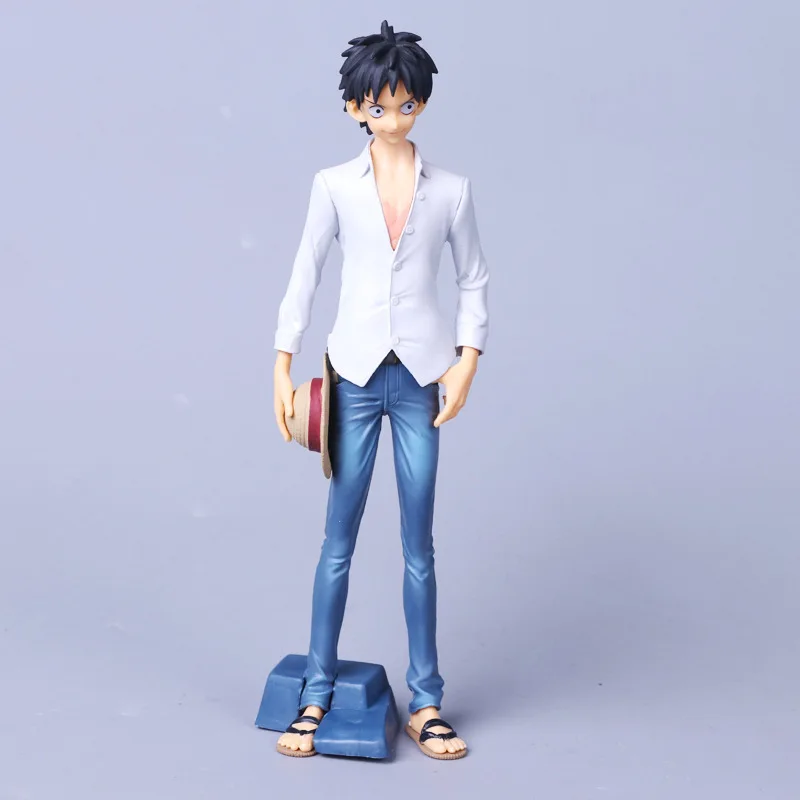 21 см Banpresto Одна деталь Wano Kuni Луффи с изображениями героев мультфильмов модная