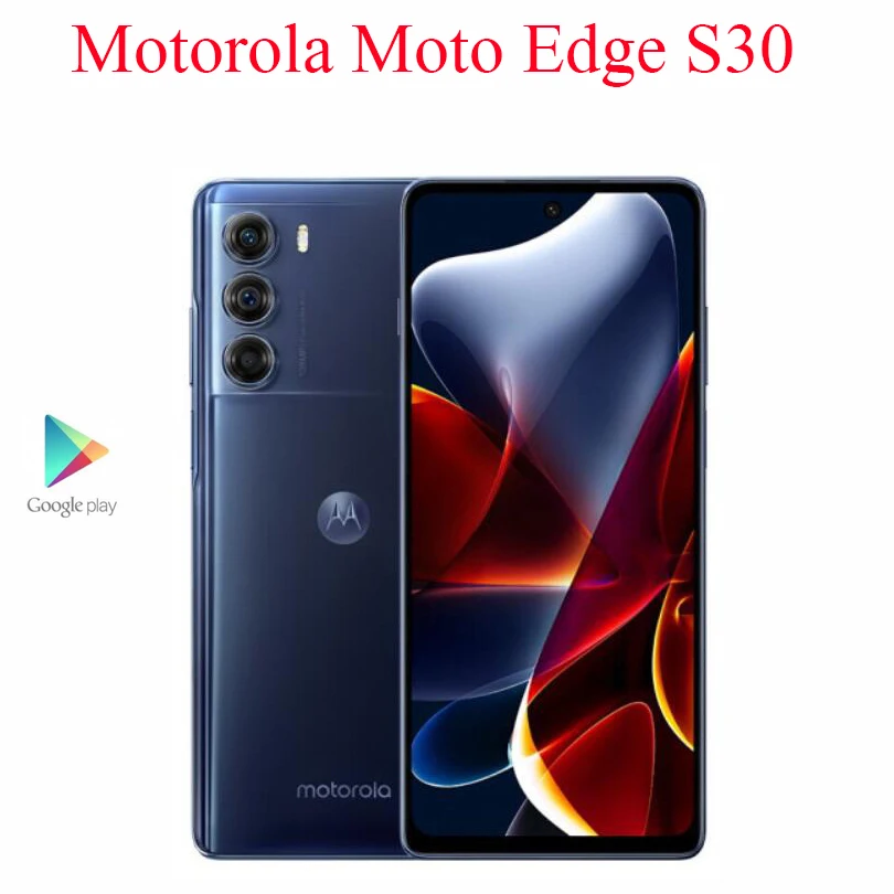 Motorola Moto Edge S30 смартфон с 5 5-дюймовым дисплеем процессором Snapdragon 6 8 144 Гц 5000 мАч 33 Вт