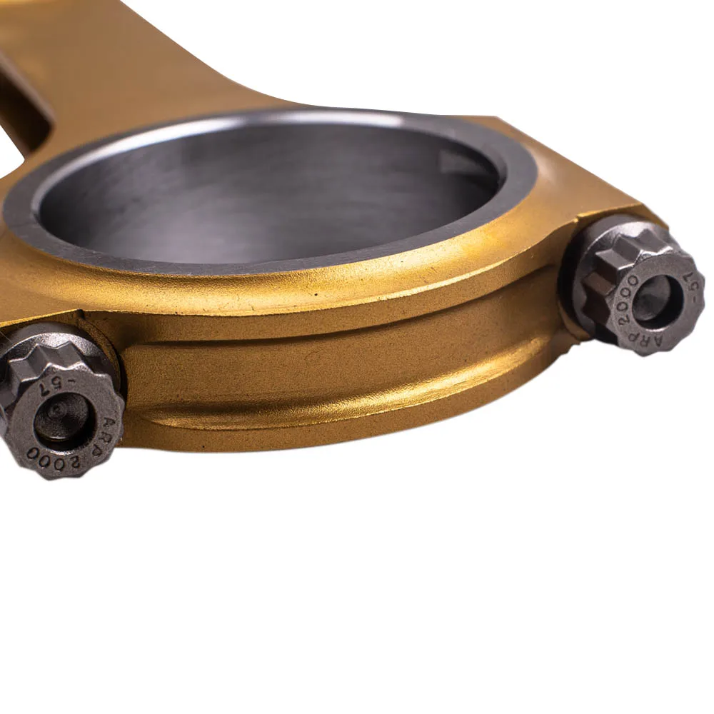 

Connecting Rods For Lexus IS IS-F XE20 GS-F L10 5.0 L 2UR-GSE V8 ARP 2000 Bolts Titanizing 4340 Steel Conrod Con Rods