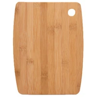 oval cutting board natural bamboo environmental protection and hanging design cutting board free shipping
