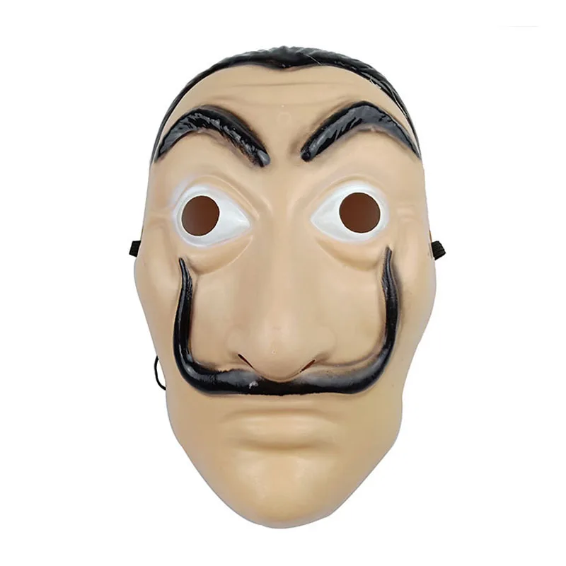 Пластиковая маска Dali бумажный домик декор для косплея Хэллоуина маскарада