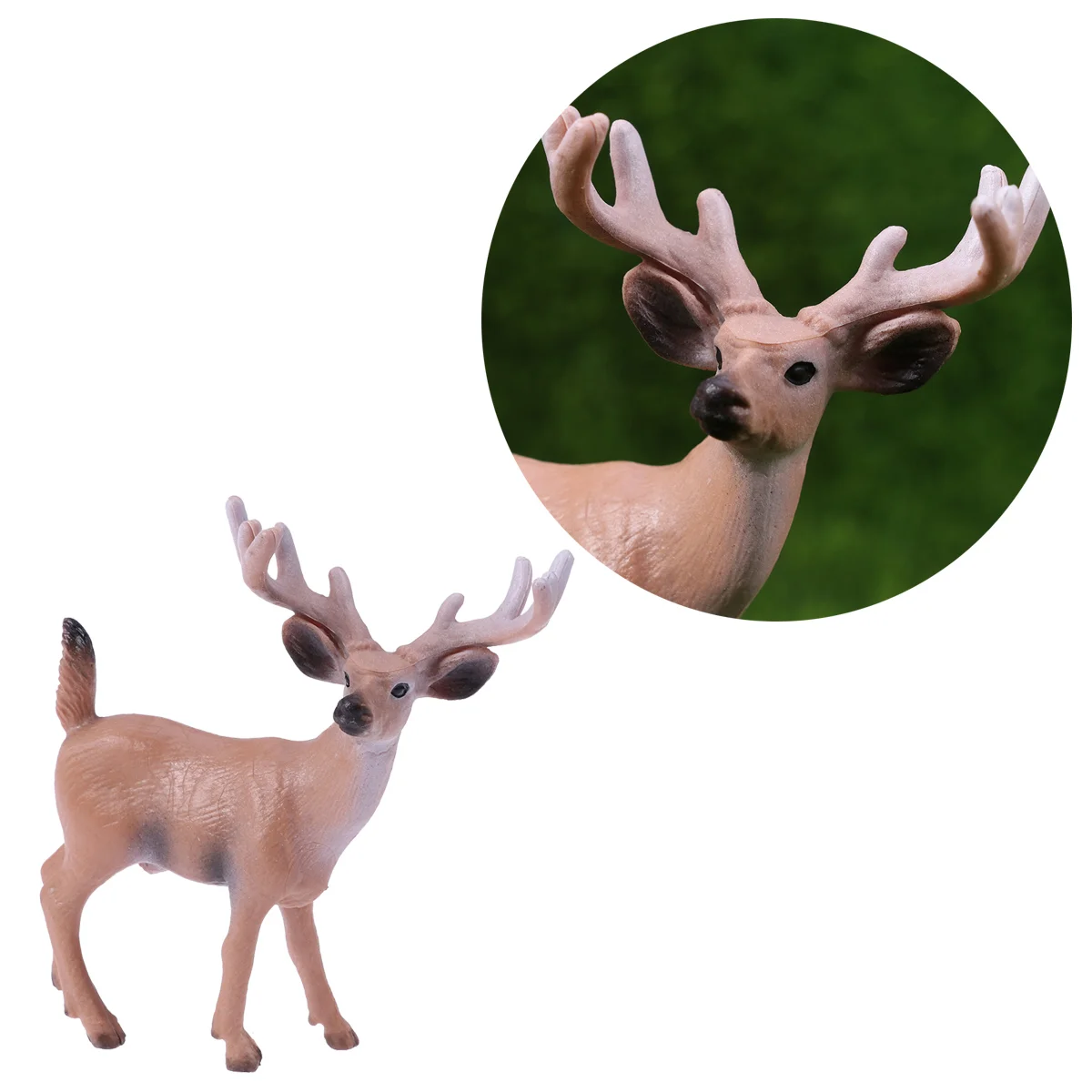 

Рождественское украшение, Модель оленя, реалистичная модель оленя для домашнего магазина, торгового центра (мужская модель глянцевой повер...