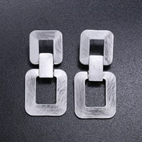 lock square earrings ear clips fashion 2021 new jewelry classic retro for womengirlfriendbest gift