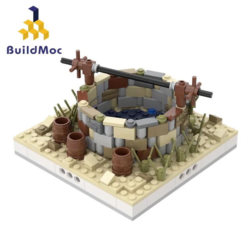 

Water wells Herd of sheep for a Desert village Building Blocks Farm Animal Set Assemble Bricks Toys Children Gift Toy