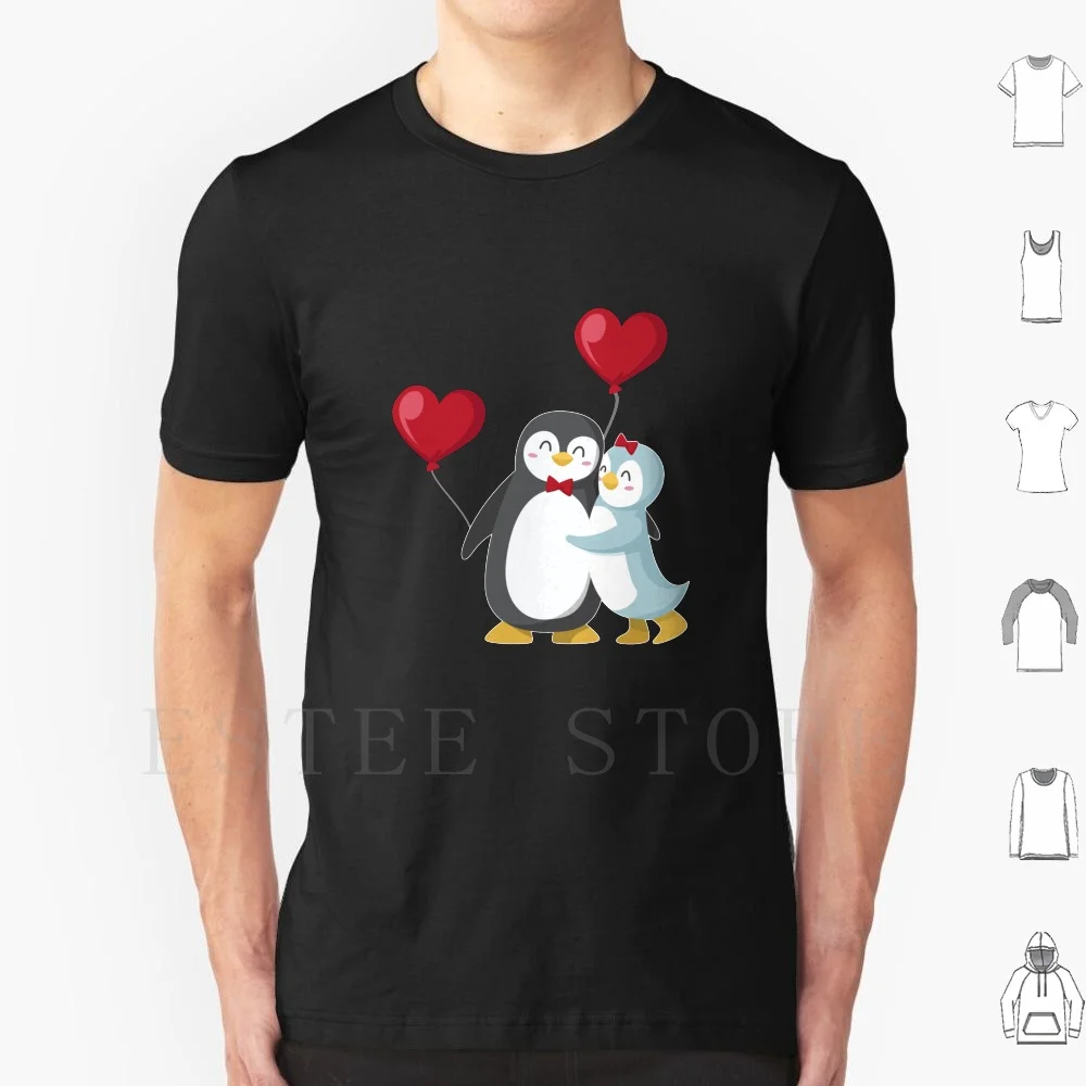 

Футболка с принтом пингвина для мужчин, хлопковая рубашка с надписью «сделай сам» для влюбленных пингвинов