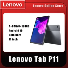 Global Firmware Lenovo Tab P11 Or Xiaoxin Pad 11 inch WIFI 2K LCD Screen Snapdragon Octa Core 6GB 128GB Tablet Android 10