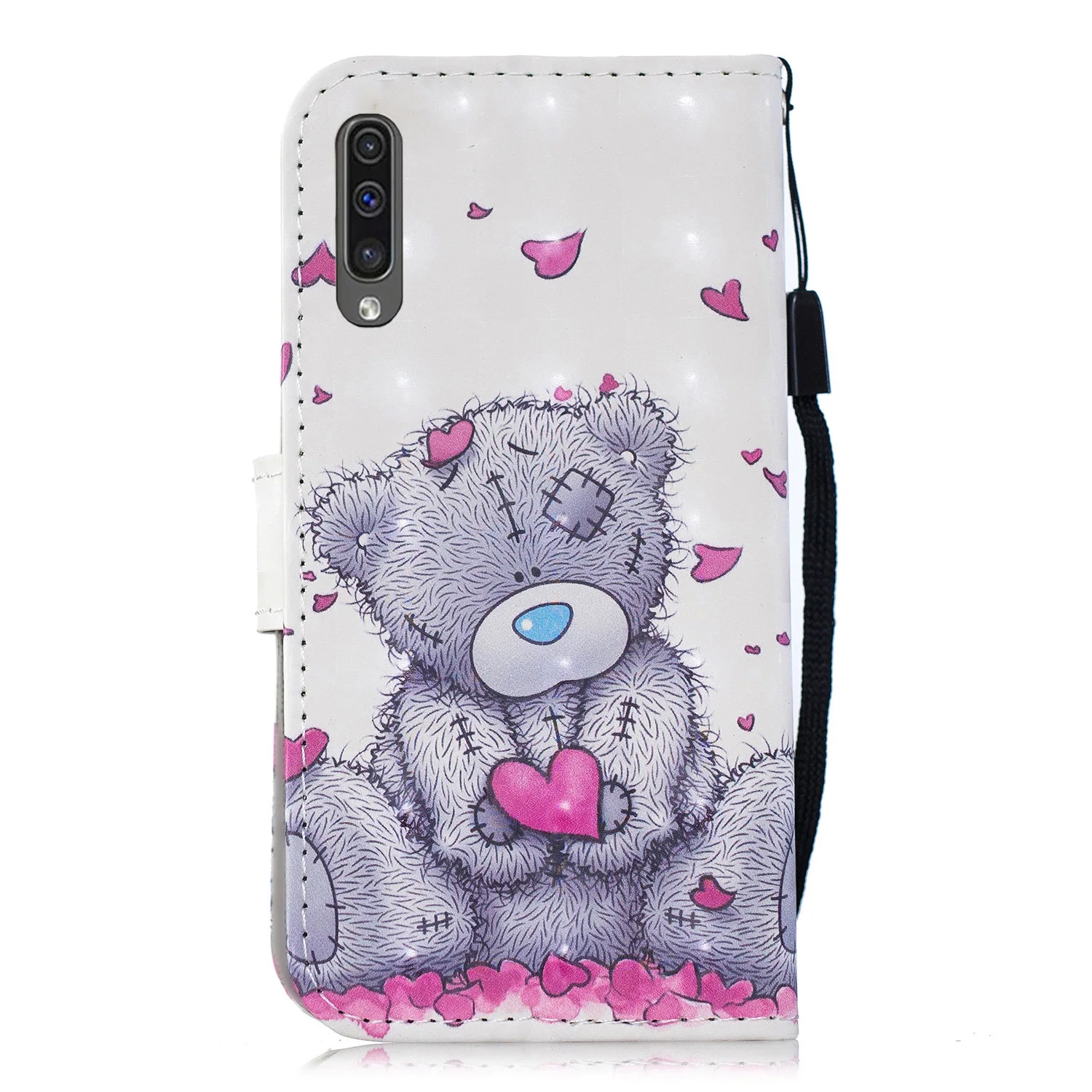 3D кожаный чехол для телефона для huawei P10 P20 P30 Коврики 10 20 30 Lite рro Y5 Y6 Y7 Prime P Smart Z флип-чехол, корпус