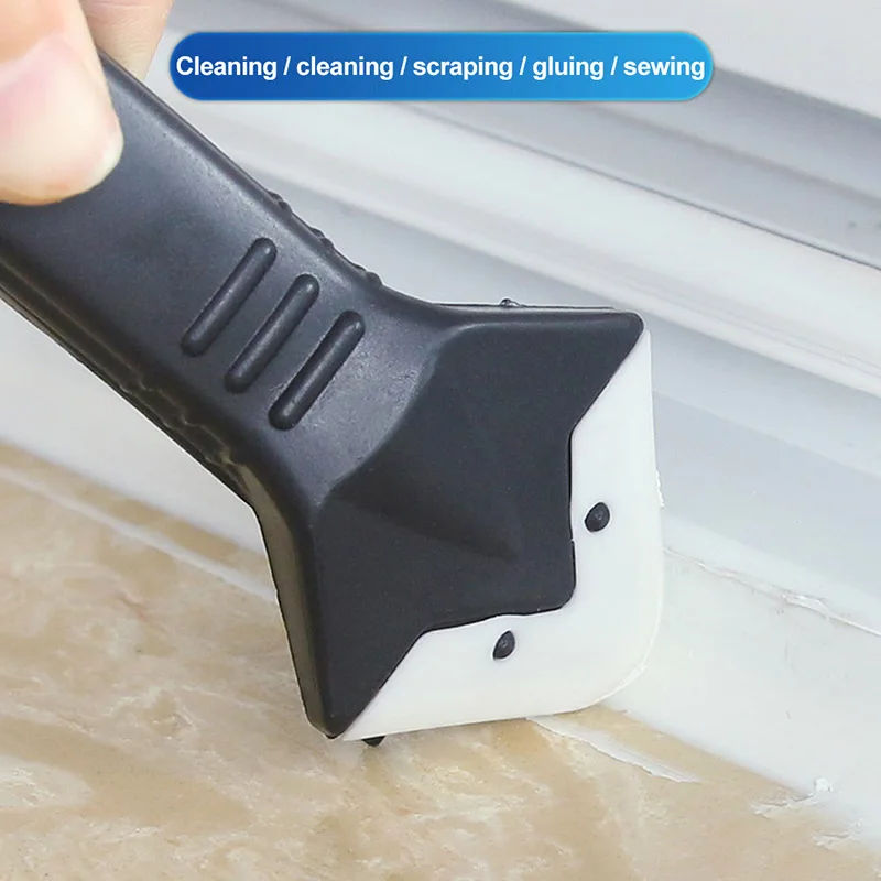 5in1 Silicone Scraper Remover Caulk Finisher Sealant Nozzle Sets Multifunctional Grout Spatula Caulking Tool Kit | Дом и сад