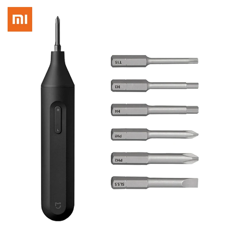 

Электрическая отвертка Xiaomi Mijia, ручная и автоматическая, встроенная, беспроводная, 1500 мАч, аккумуляторные электрические отвертки, биты S2