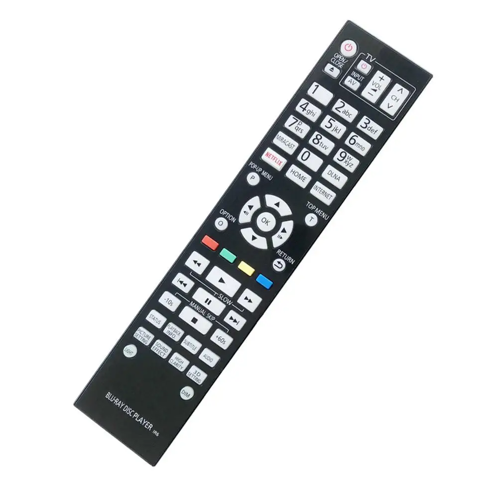 

New Remote Control for Panasonic Blu-Ray DVD Disc Player N2QAYA000128 N2QAYA000130 DMP-UB900 DMP-UB900GN DMP-BDT700 Controller