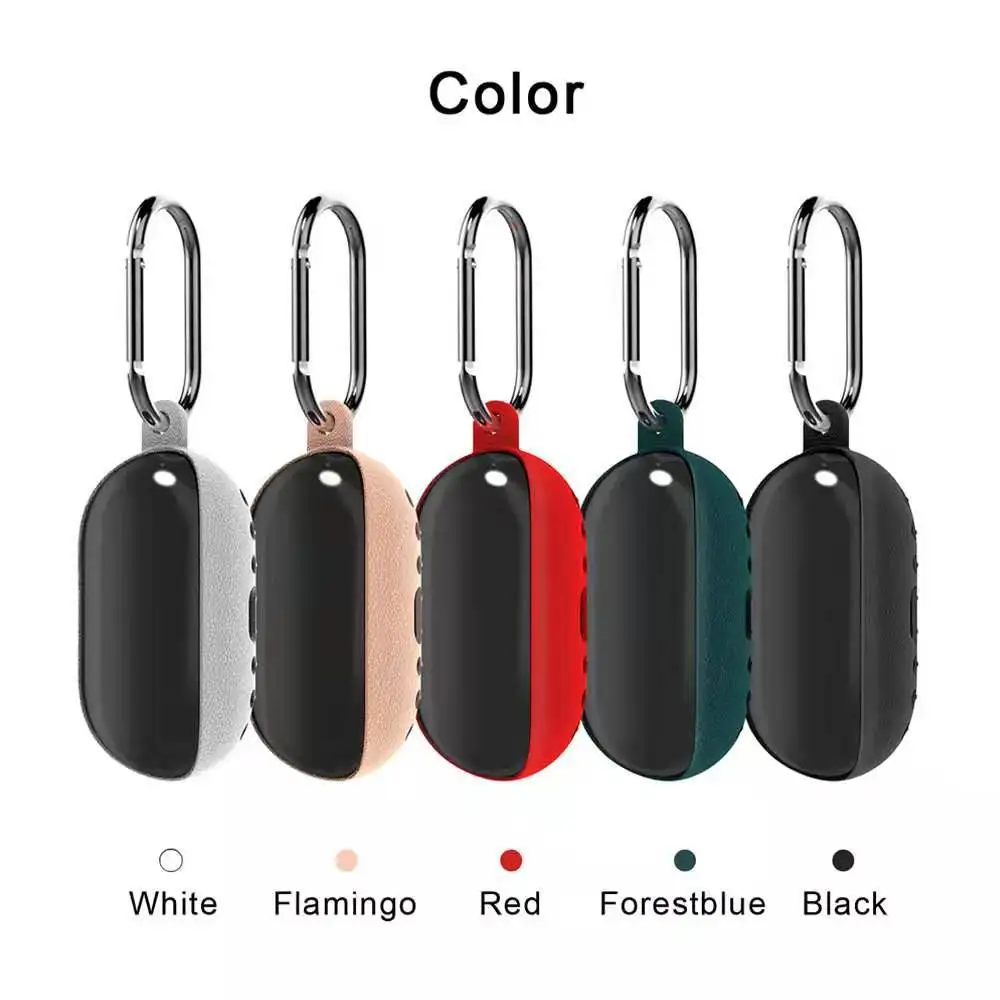 Силиконовый чехол Litchi из ТПУ для Samsung Galaxy Buds наушников защитный противоударный с