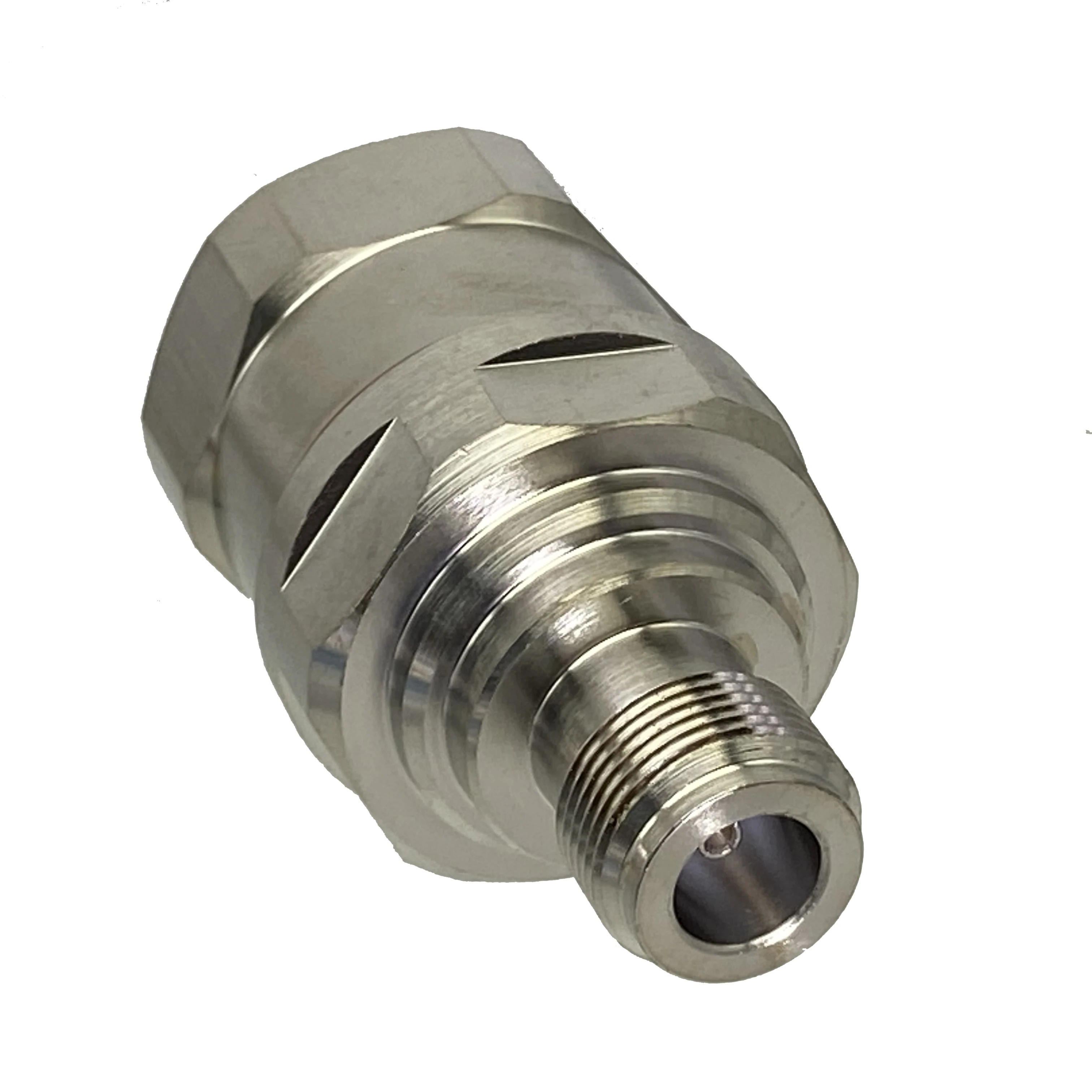 Разъем питания 1Pcs L16 N женский с креплением на 7/8 дюймовый гофрированный кабель, стандарт RF 50-22, высококачественная латунь.