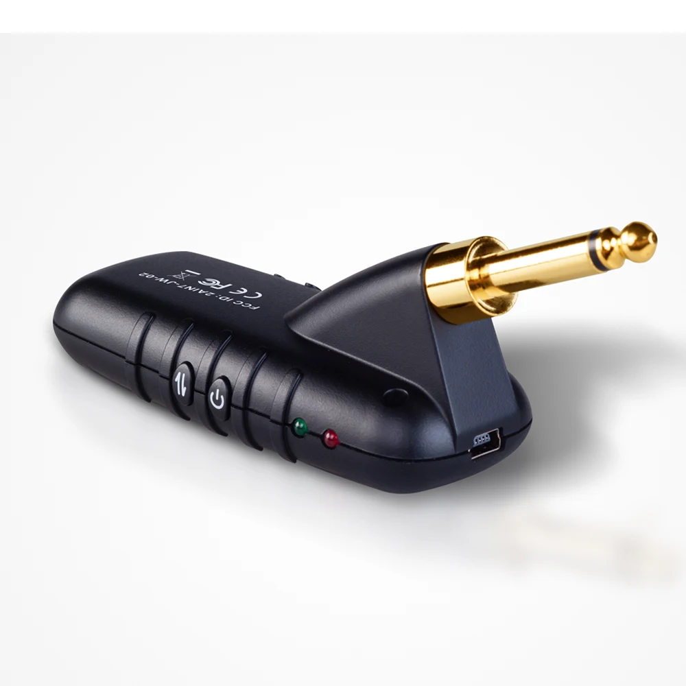 joyo jw 02 58 ghz wireless system sender empfänger für elektrische gitarre bass bequem wiederaufladbare gitarre digital receiver free globa
