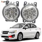Автостайлинг для Subaru Impreza GP G23 GJ G13 2012 2013 2014 2015 2016 2017 2018 SMD 9 шт. светодиодные противотуманные фары H11 Галогенные Противотуманные фары