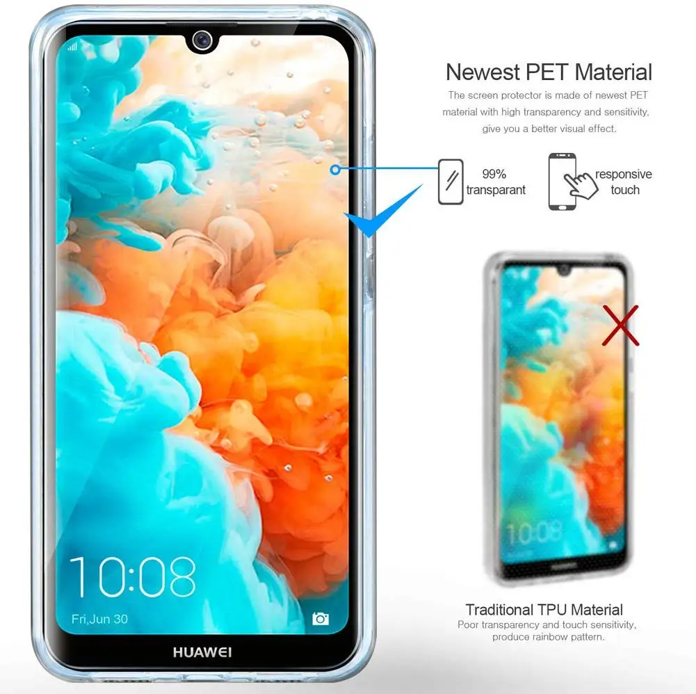 Чехол для Huawei Honor 9X 8A 8S 8X 20 7C 7A Pro P20 P30 Lite Y5 360 Y7 Y6 Y9 2018 | Мобильные телефоны и
